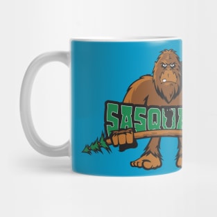 Sasquatch Hockey Logo Mug